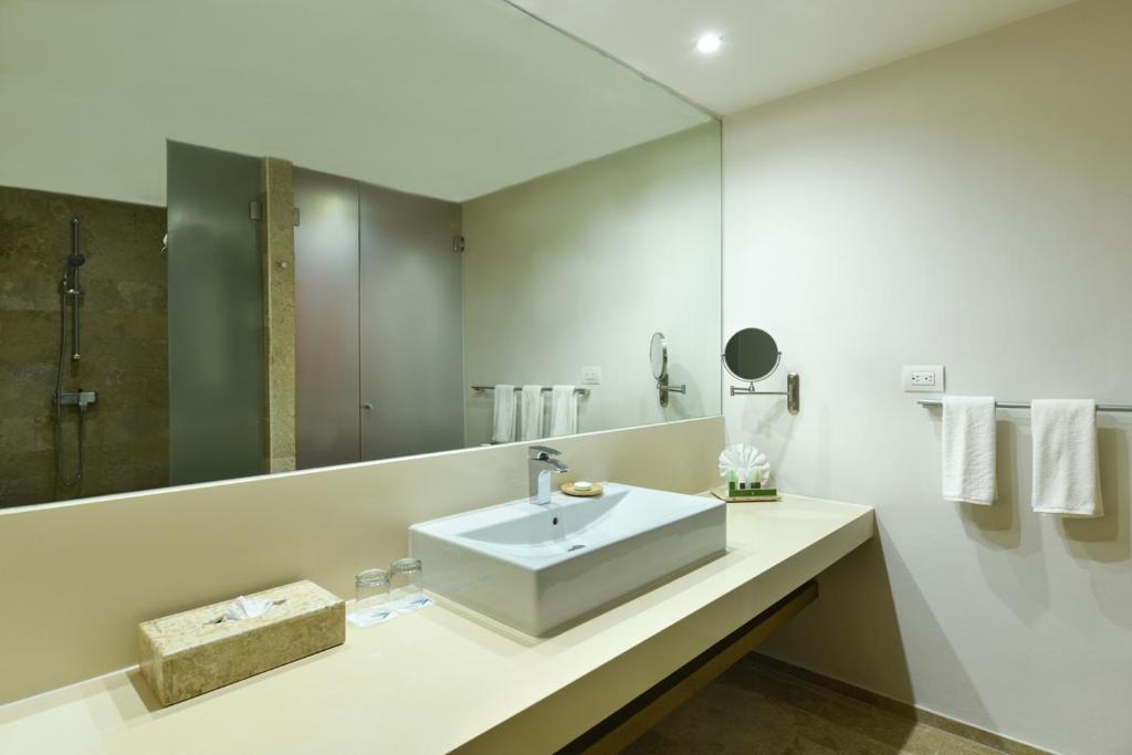 Двухместный (Улучшенный двухместный номер Aluxes с 1 кроватью и гидромассажной ванной), Privilege Aluxes - Adults Oriented