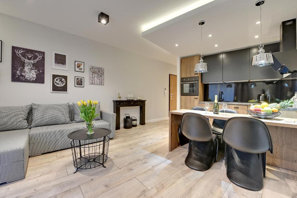 Апартаменты (Апартаменты «Комфорт» с террасой (парковка)), Angielska Grobla Apartinfo Apartments