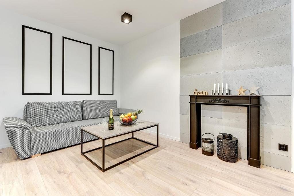 Апартаменты (Апартаменты Делюкс с террасой (парковка)), Angielska Grobla Apartinfo Apartments