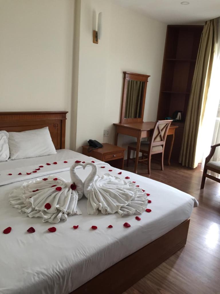 Двухместный (Двухместный номер Делюкс с 1 кроватью), Viet Sky Hotel