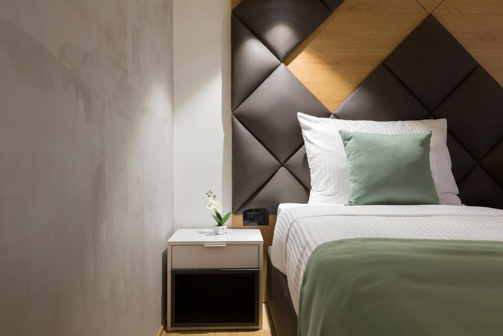 Двухместный (Стандартный двухместный номер с 1 кроватью), Capital Hotel Garni