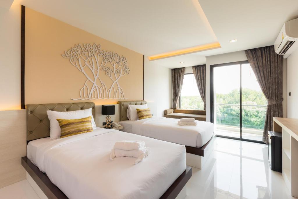 River Front Krabi Hotel Room Type - Deluxe Twin Room with Pool View River Front Krabi Hotel Room Type - Deluxe Twin Room with Pool View