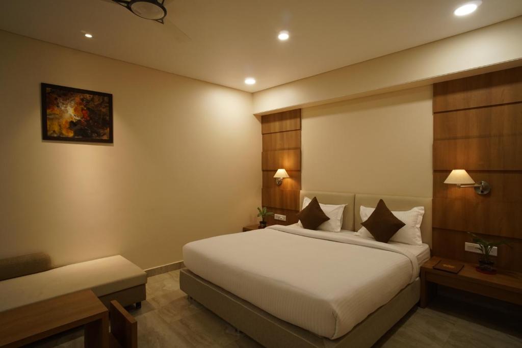 Двухместный (Номер с кроватью размера «king-size»), Hotel Kanha Residency