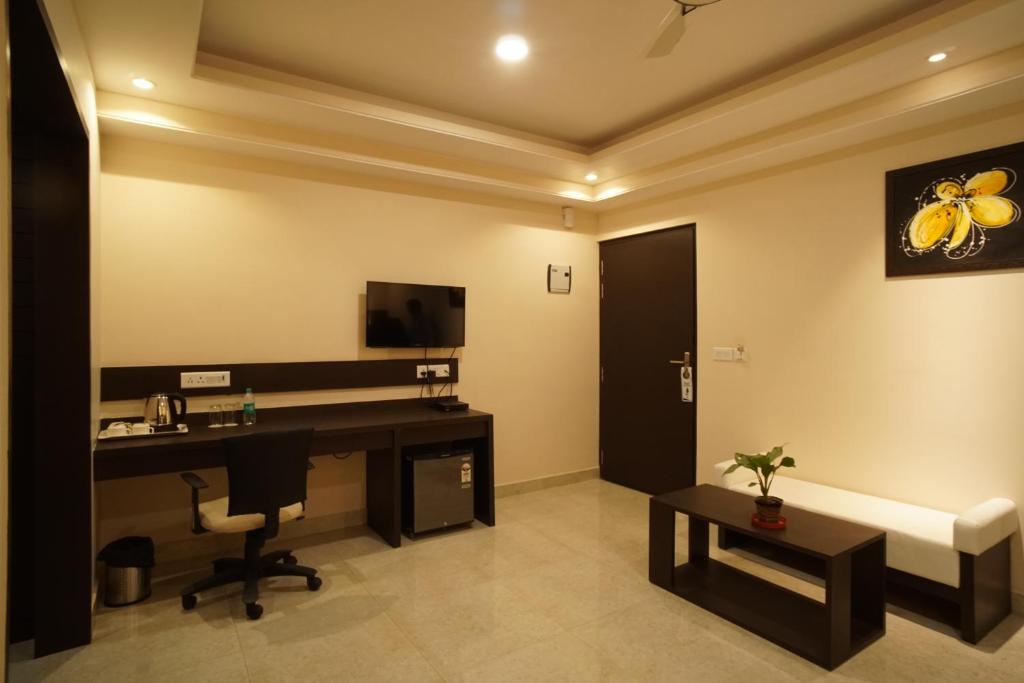 Двухместный (Номер с кроватью размера «king-size»), Hotel Kanha Residency