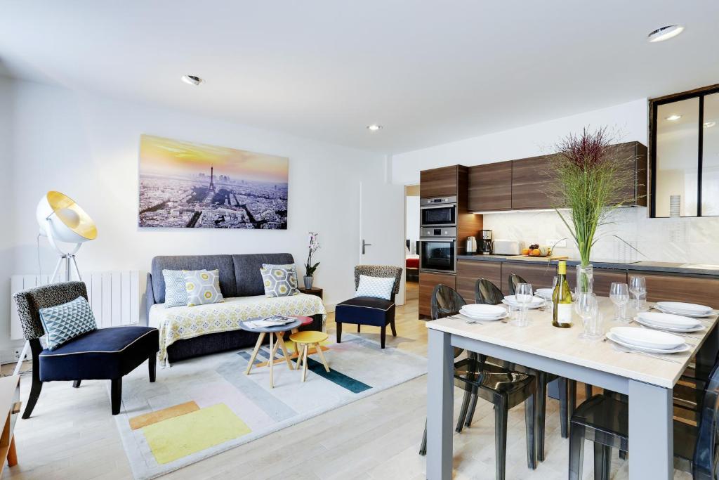 Апартаменты (Лофт), Apartments Paris Centre - At Home Hotel