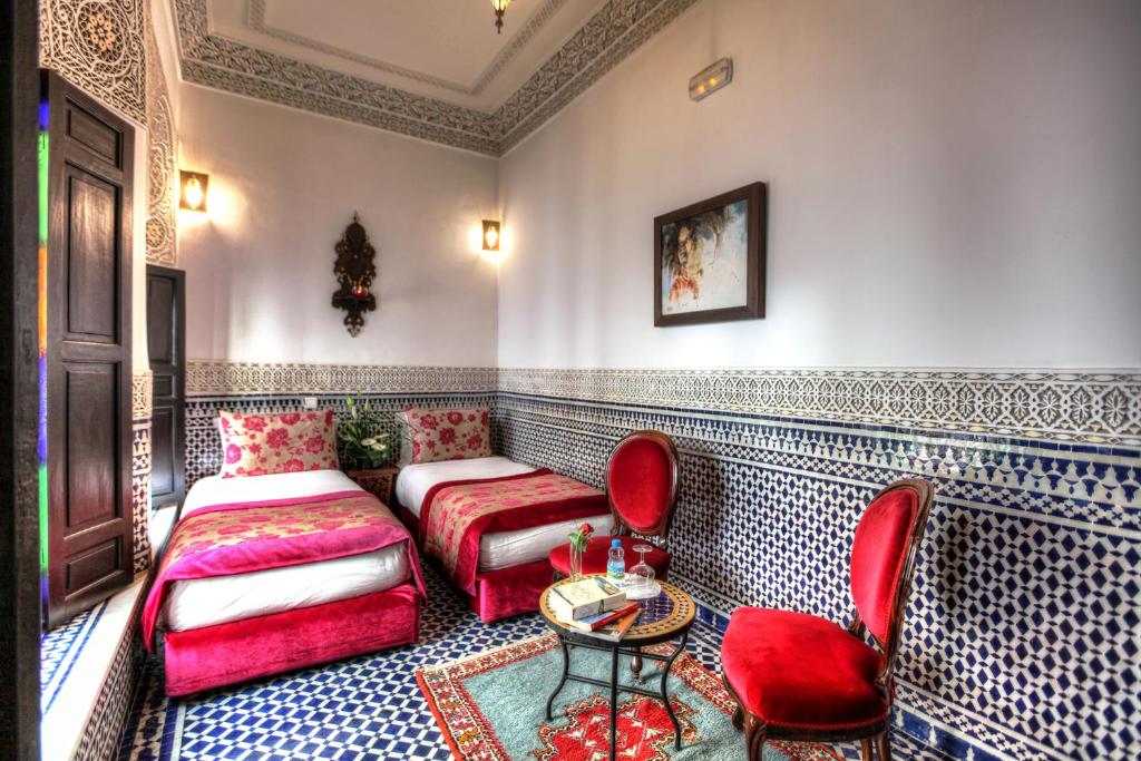 Двухместный (Улучшенный двухместный номер с 1 кроватью), Riad El Amine Fes