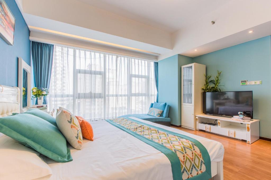 Двухместный (Номер Делюкс с кроватью размера «queen-size»), Westlake 7 Service Apartment