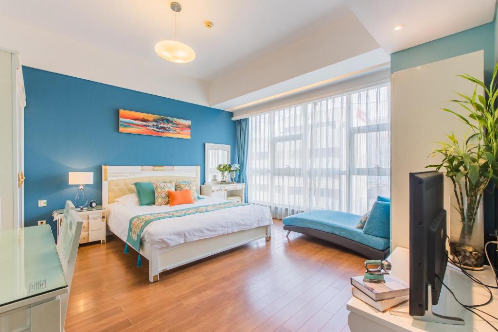 Двухместный (Номер Делюкс с кроватью размера «queen-size»), Westlake 7 Service Apartment