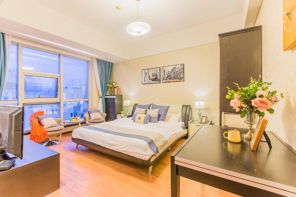 Двухместный (Улучшенный номер с кроватью размера «queen-size»), Westlake 7 Service Apartment