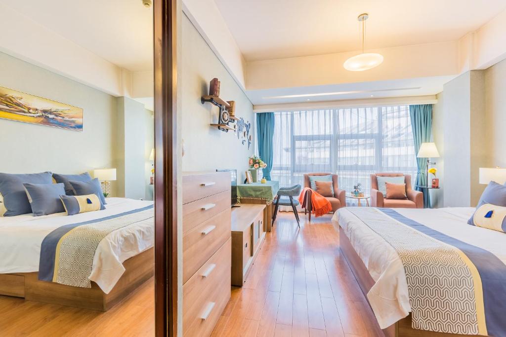 Двухместный (Улучшенный номер с кроватью размера «queen-size»), Westlake 7 Service Apartment