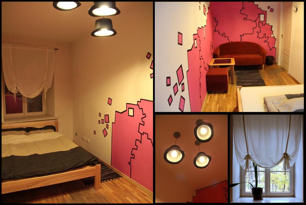 Двухместный (Двухместный номер с 1 кроватью и общей ванной комнатой), Pogo Hostel