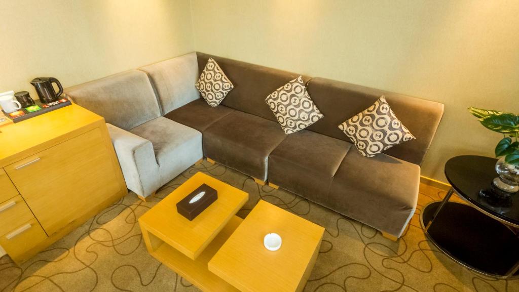 Сьюит (Ultra Sassy Double Suite (City View)), Metropolo, Guangzhou, Wanda Plaza-Baiyun Mountain