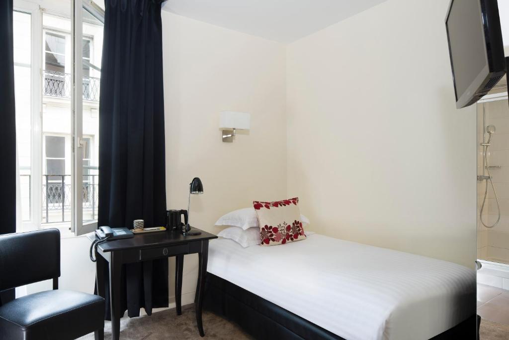 Одноместный (Одноместный номер), Hôtel du Lion d'Or Louvre