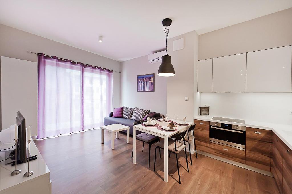 Апартаменты (Апартаменты с 2 спальнями), Apartamenty Sun&Snow Novum Kraków