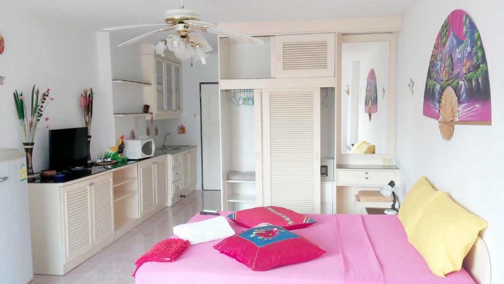 Апартаменты (Апартаменты с балконом), View Talay 1B Pattaya Jomtien