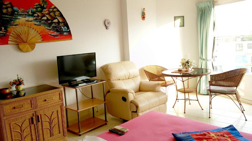 Апартаменты (Апартаменты с балконом), View Talay 1B Pattaya Jomtien