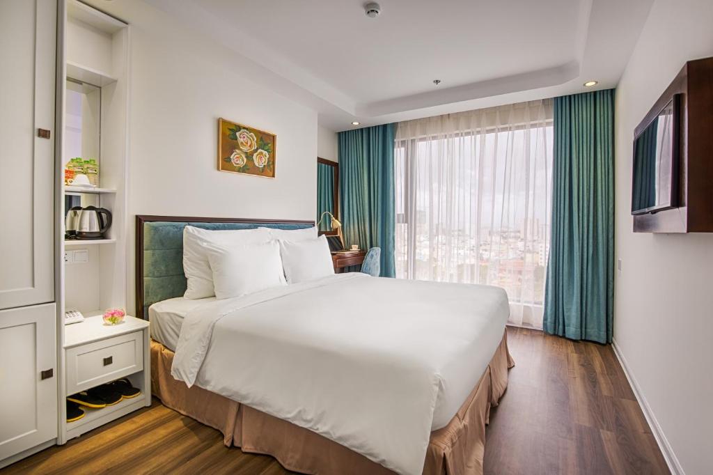 Двухместный (Двухместный номер Делюкс с частичным видом на океан), Adaline Hotel and Suite
