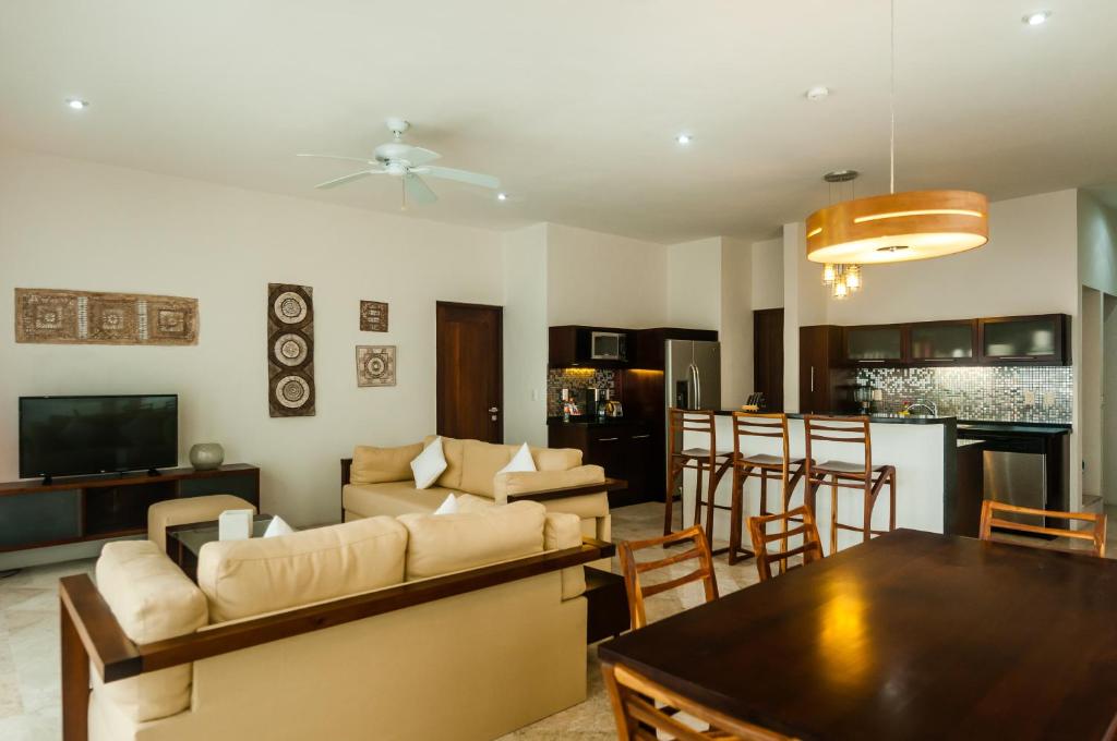 Апартаменты (Apartment with Private Pool and Large Hot Tub), Sexy Villas Tulum Clothing Optional