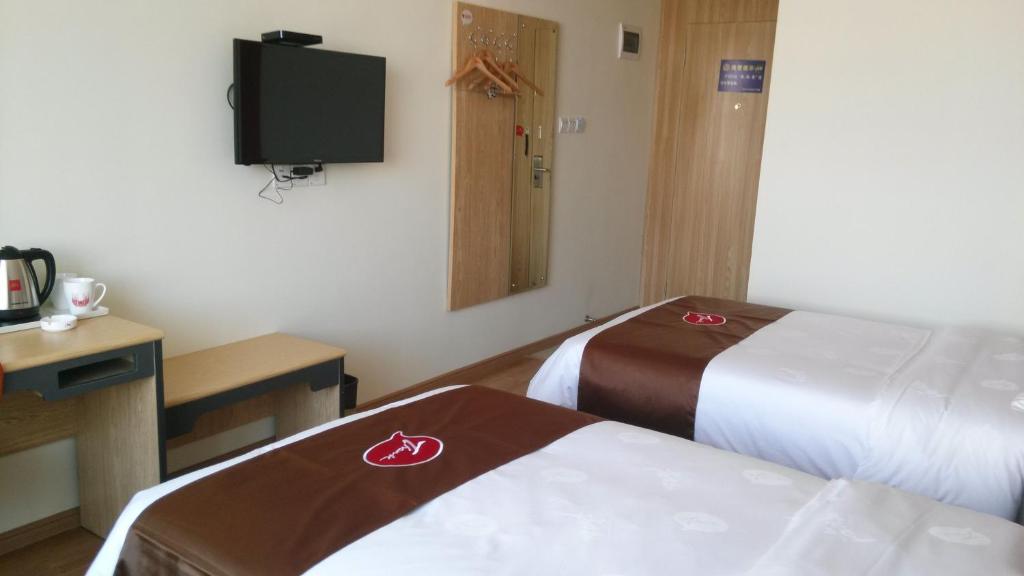 Thank Inn Chain Hotel Jiangxi Fuzhou Linchuan District Laowuhuang Palace Bus Station