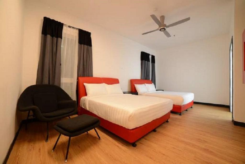 Семейный (Семейный номер), Tune Hotel KLIA-KLIA2 в аэропорту Куала-Лумпур