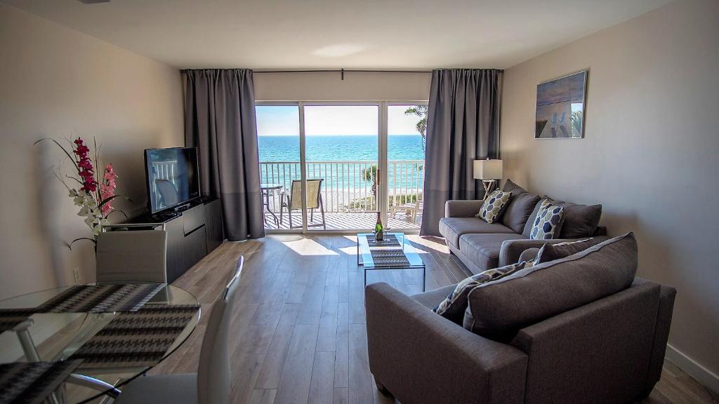 Gulf and beach view apartment 403 image