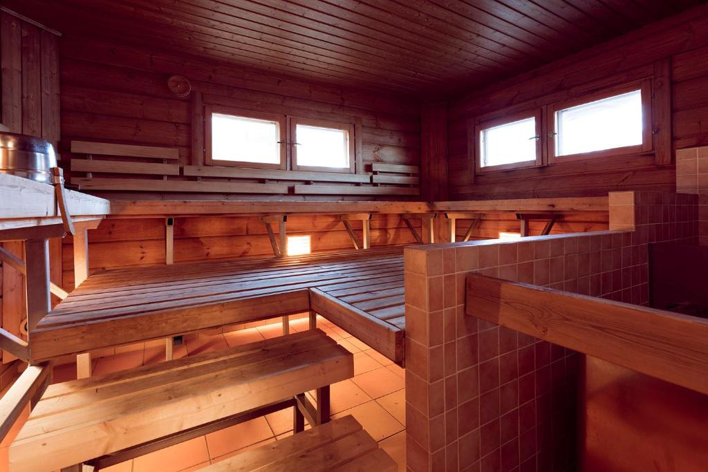 Апартаменты (Апартаменты с 1 спальней и сауной), Vuokatti Chalets