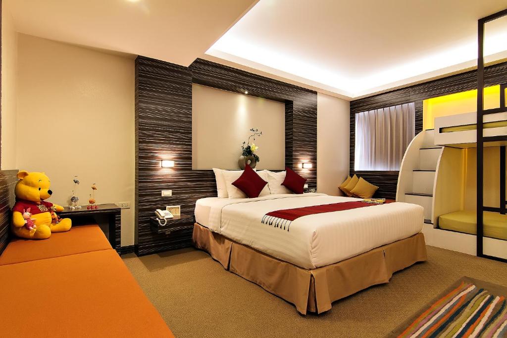 Семейный (Семейный номер), Bossotel Bangkok