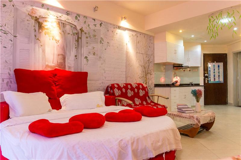 Двухместный (Номер с кроватью размера «queen-size», вид на море), Sanya Fang Jie Hotel