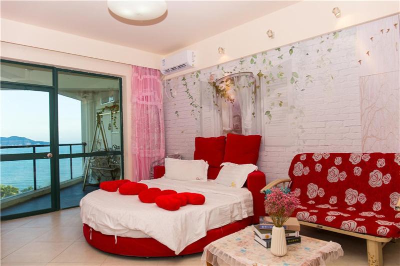 Двухместный (Номер с кроватью размера «queen-size», вид на море), Sanya Fang Jie Hotel