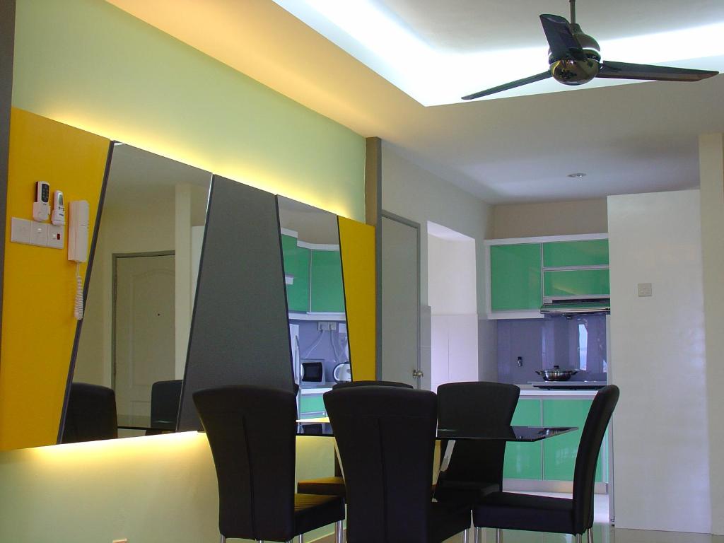 Апартаменты (Апартаменты Делюкс с 3 спальнями), Duta Hotel & Residence