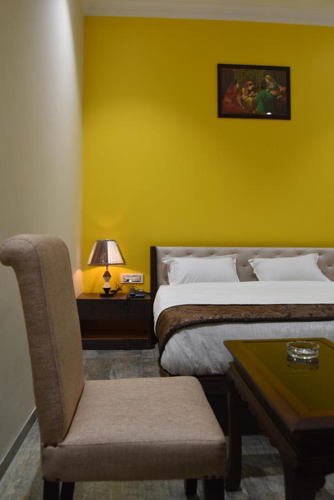 Двухместный (Номер Делюкс с кроватью размера «king-size»), Jaipur Hotel new