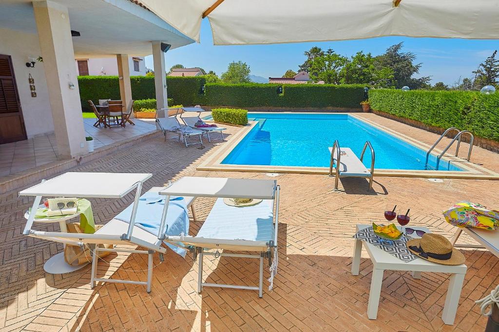 Villa con piscina privata tra Palermo e Cefalù AC - BBQ - Wi-Fi free photo 4