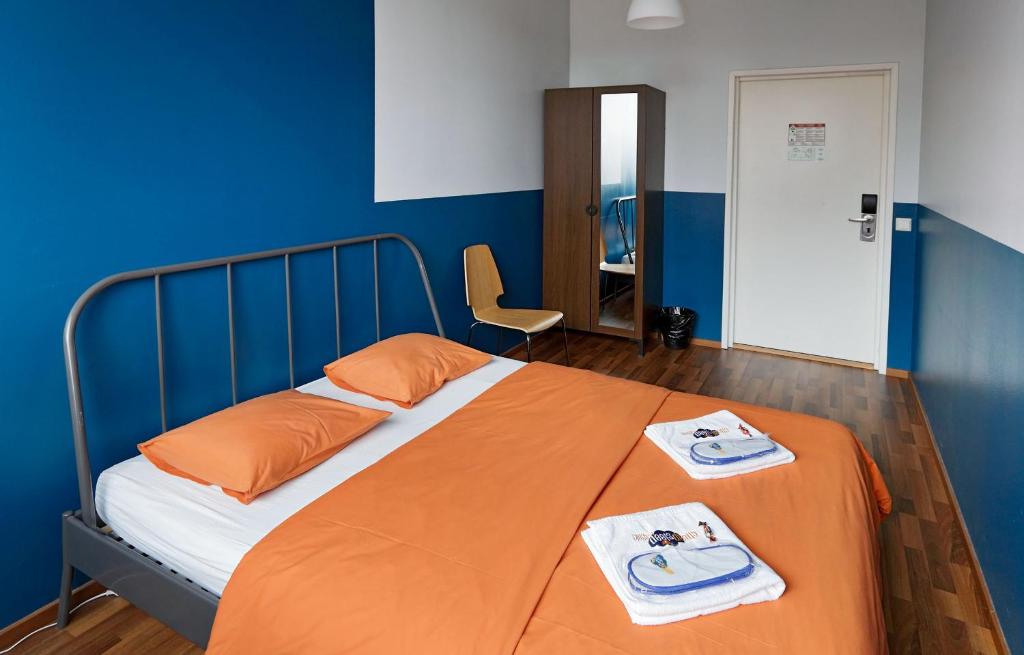 Двухместный (Двухместный номер с 1 кроватью и общей ванной комнатой), CheapSleep Hostel Helsinki