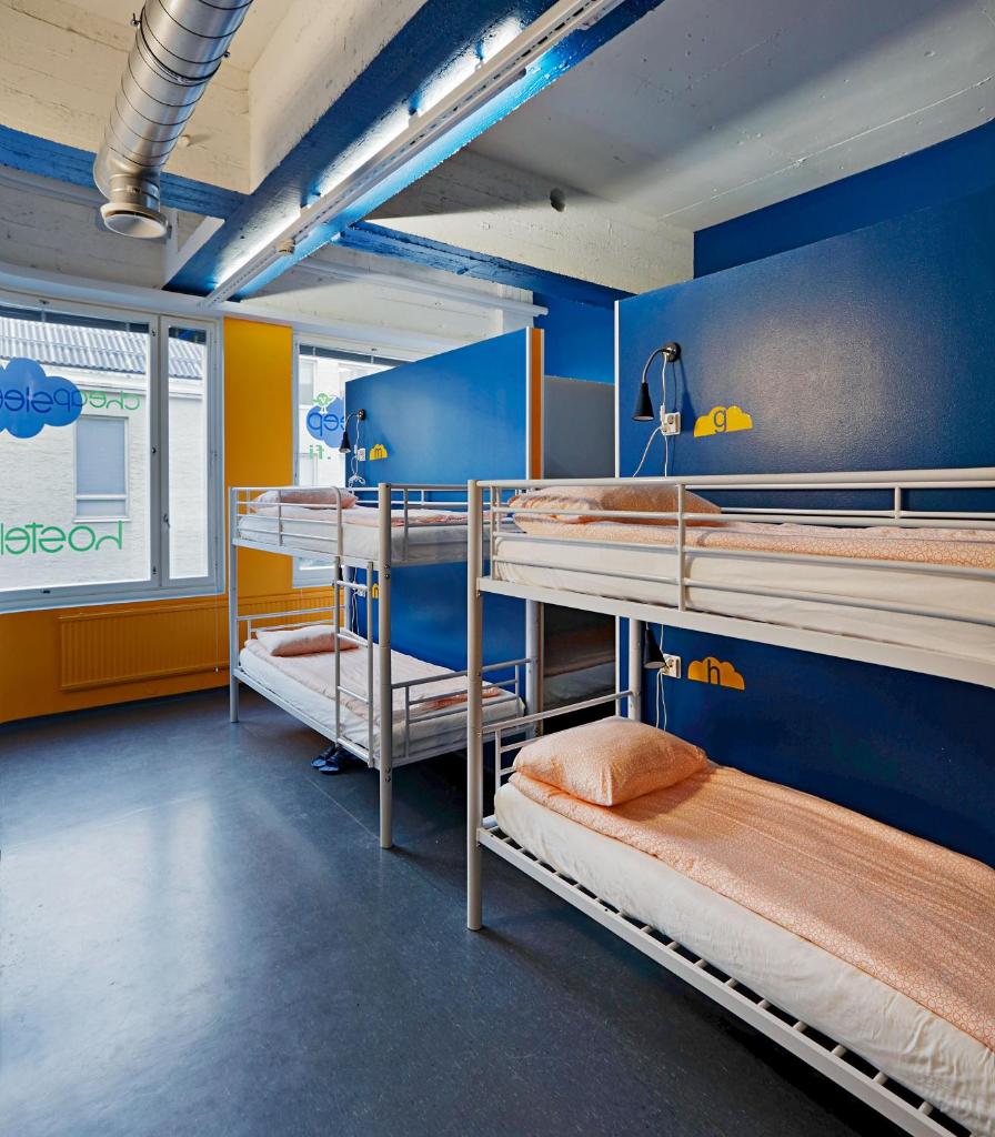 Номер (Кровать в общем номере смешанного типа с 16 кроватями), CheapSleep Hostel Helsinki
