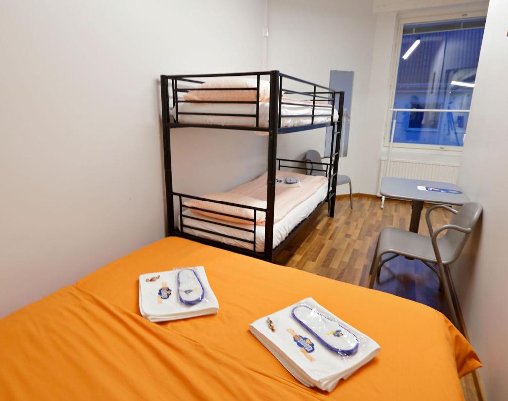 Семейный (Семейный номер с общей ванной комнатой), CheapSleep Hostel Helsinki