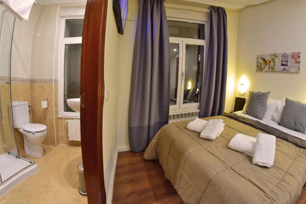 Двухместный (Двухместный номер с 1 кроватью), Hostel Gijón Centro