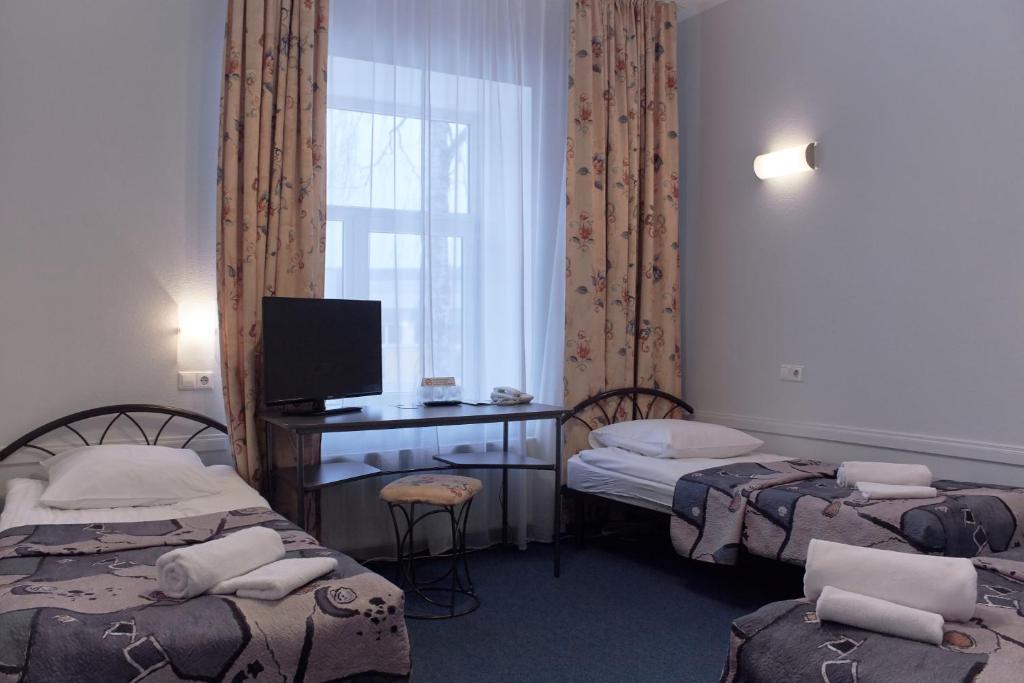 Номер (Односпальная кровать в общем номере), OK Hotel