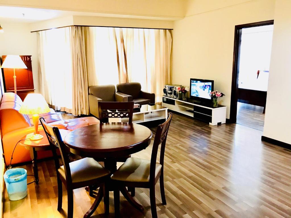 Апартаменты (Апартаменты с 2 спальнями), UJC bukit bitang service suite @ times square