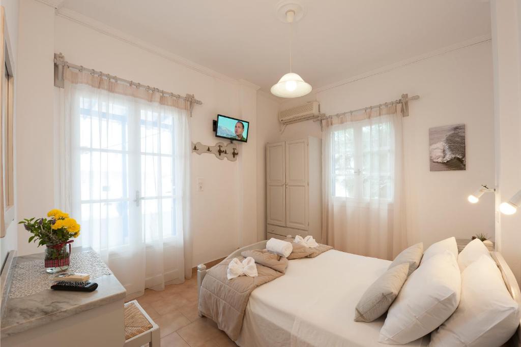 Апартаменты (Апартаменты с 2 спальнями и видом на море), Studios Eleni