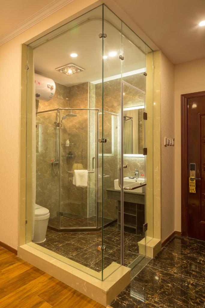 Двухместный (Двухместный номер Делюкс с 1 кроватью), Baihe Boutique Business Hotel
