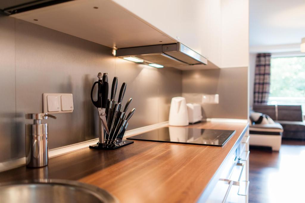 Апартаменты (Улучшенные апартаменты с 2 спальнями), Exclusive Apartments – Atelier Residence