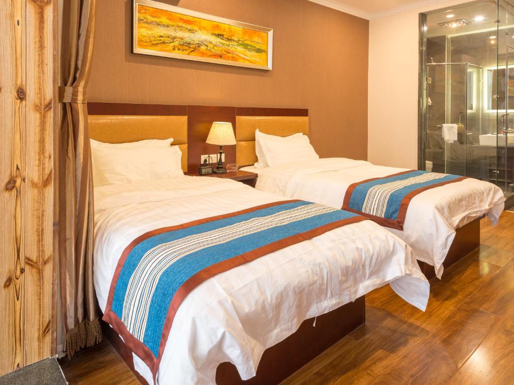 Трехместный (Трехместный номер Делюкс), Baihe Boutique Business Hotel