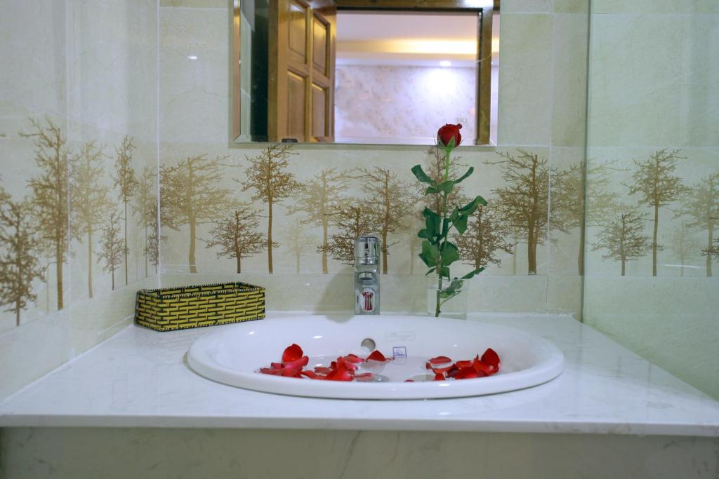 Двухместный (Улучшенный двухместный номер с 1 кроватью), HẰNG NGA Hotel