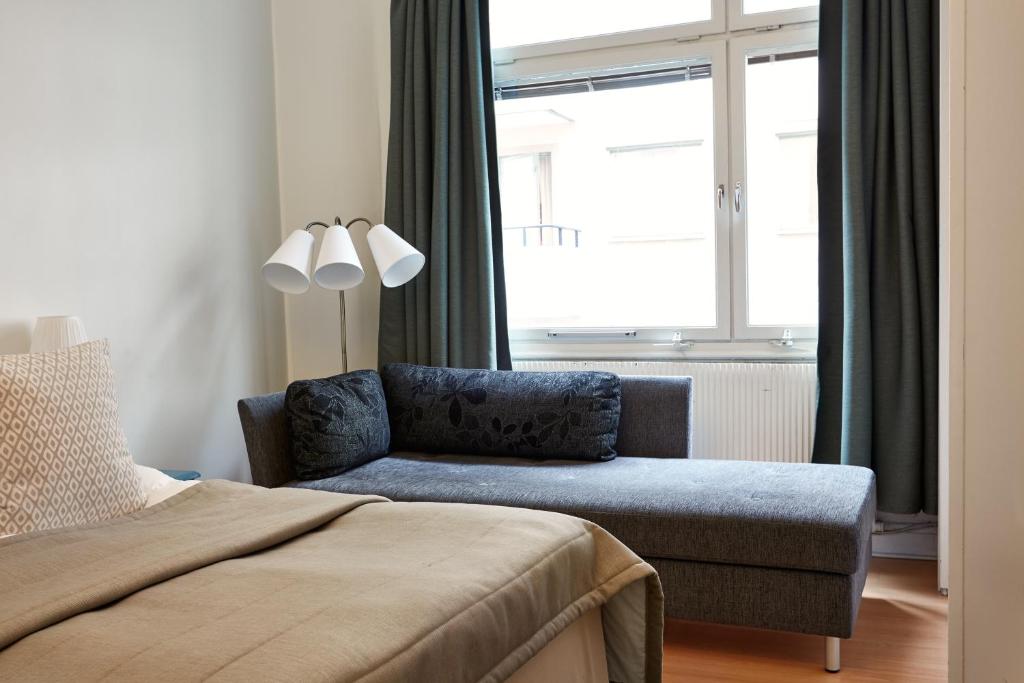 Трехместный (Трехместный номер с общей ванной комнатой в коридоре), Hotel Hornsgatan