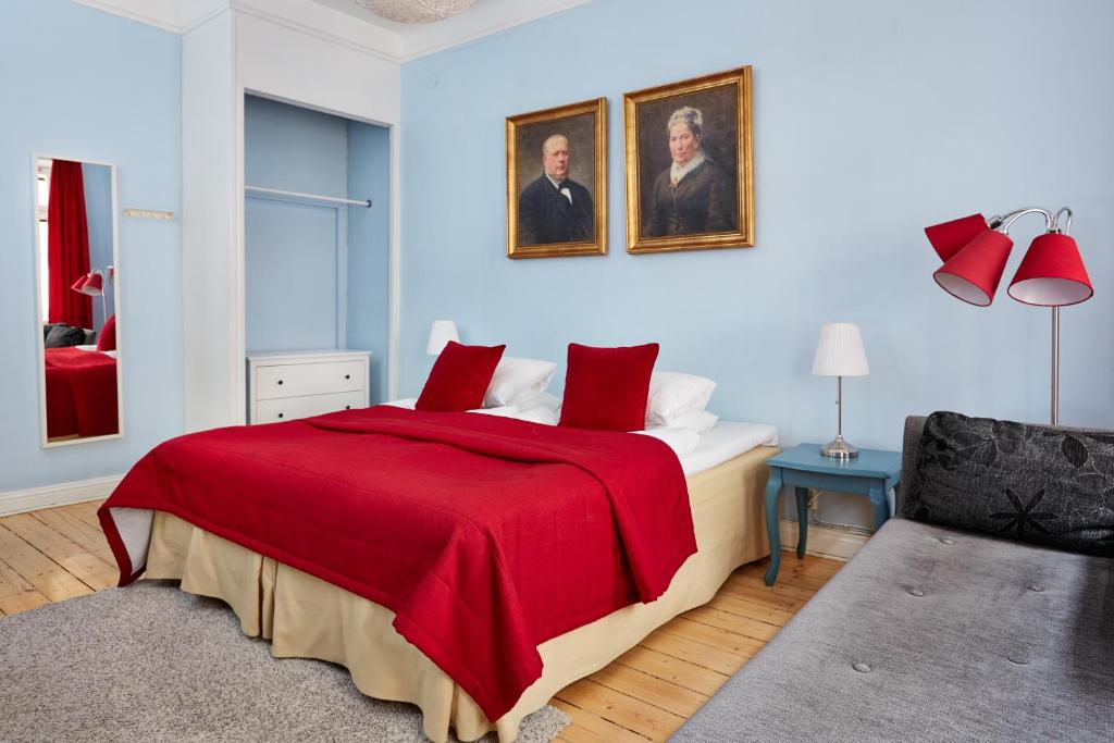 Трехместный (Трехместный номер с общей ванной комнатой в коридоре), Hotel Hornsgatan