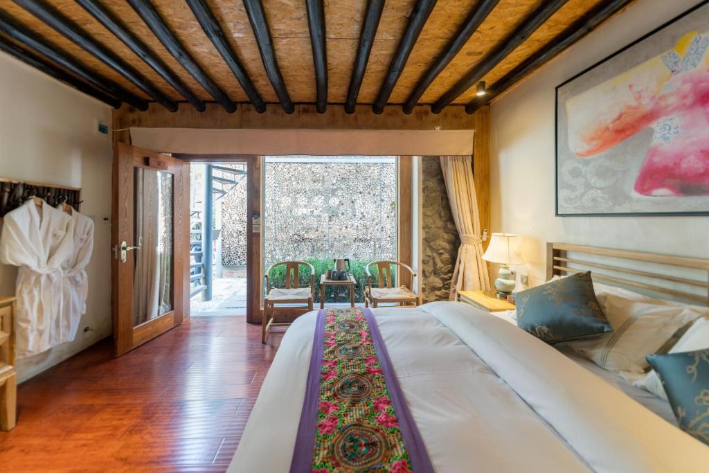 Двухместный (Двухместный номер с 1 кроватью), Dali Old Courtyard-Style Boutique Hotel