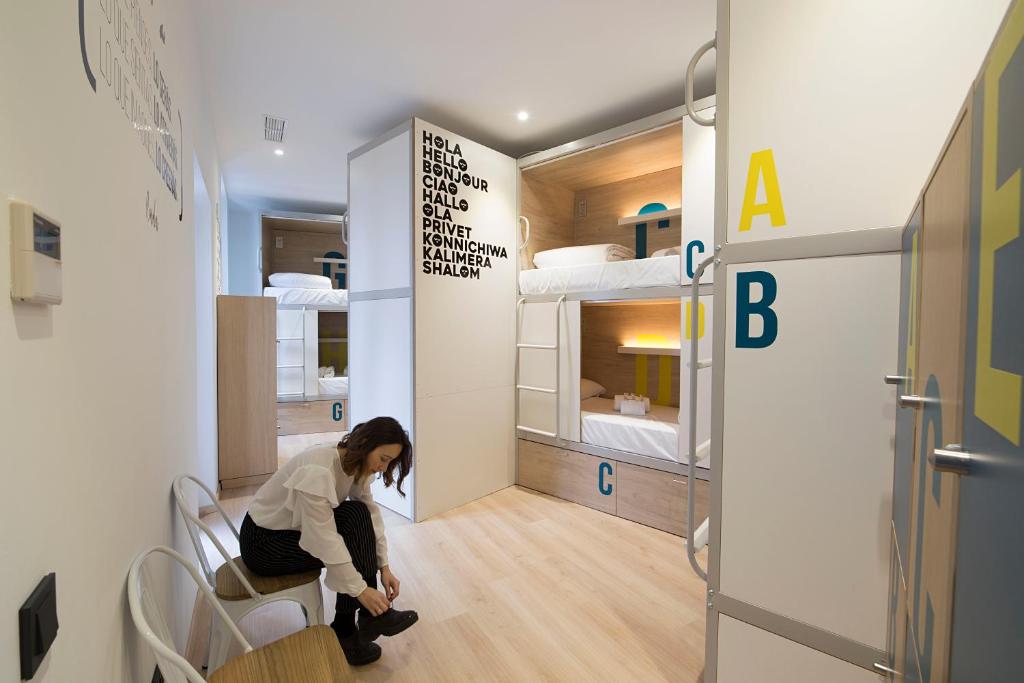Номер (Кровать в общем номере для мужчин и женщин с 10 кроватями), For You Hostel Sevilla
