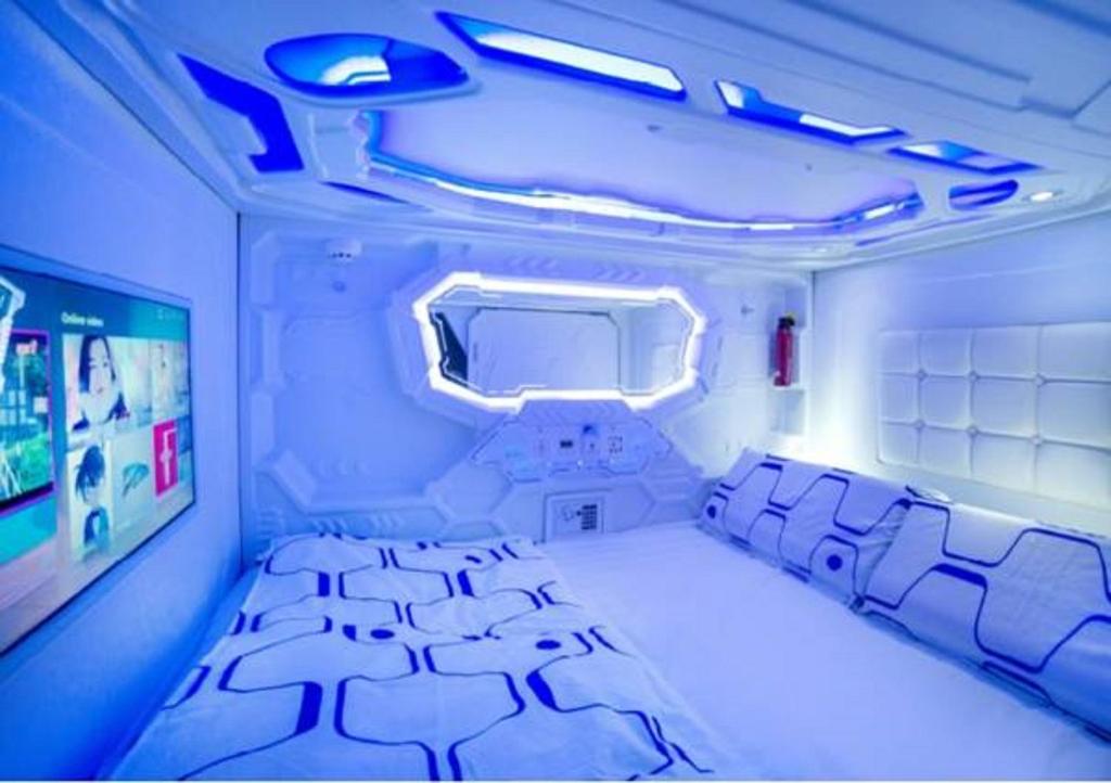 Двухместный (Двухместный номер-капсула), Riccarton Capsule Hotel