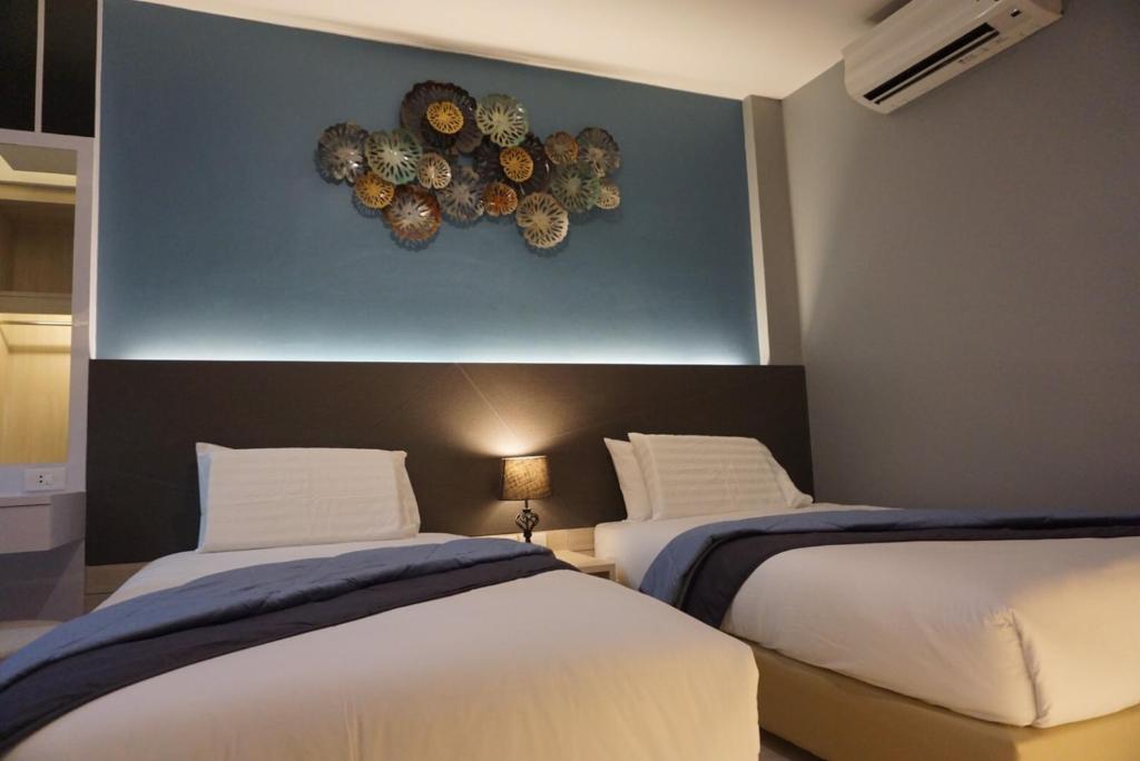Двухместный (Двухместный номер с 2 отдельными кроватями и террасой), Sureena Hotel