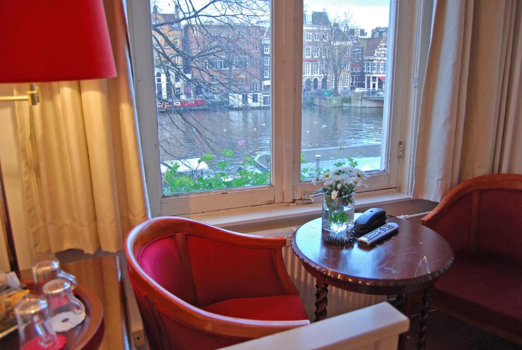 Трехместный (Трехместный номер с видом на канал), Amsterdam House Hotel Eureka